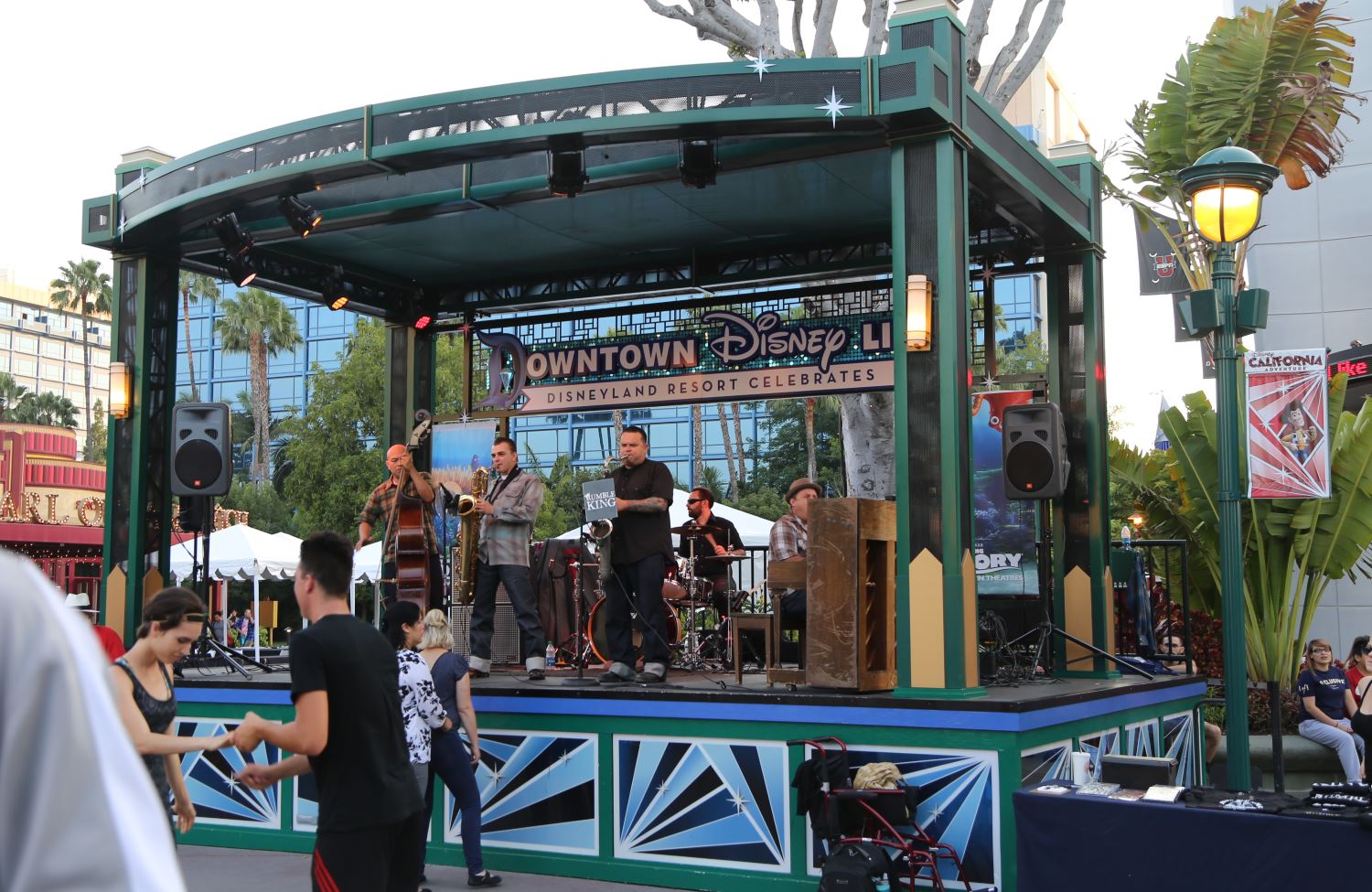 Holy Crow Jazz Band at Downtown Disney