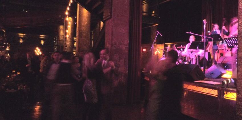 Dance floor at the Edison