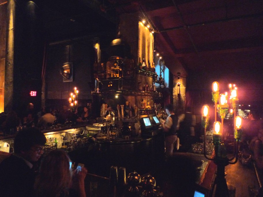 The Edison bar.. Steampunk heaven