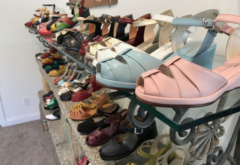 There's a huge selection of great vintage dance shoes at Remix