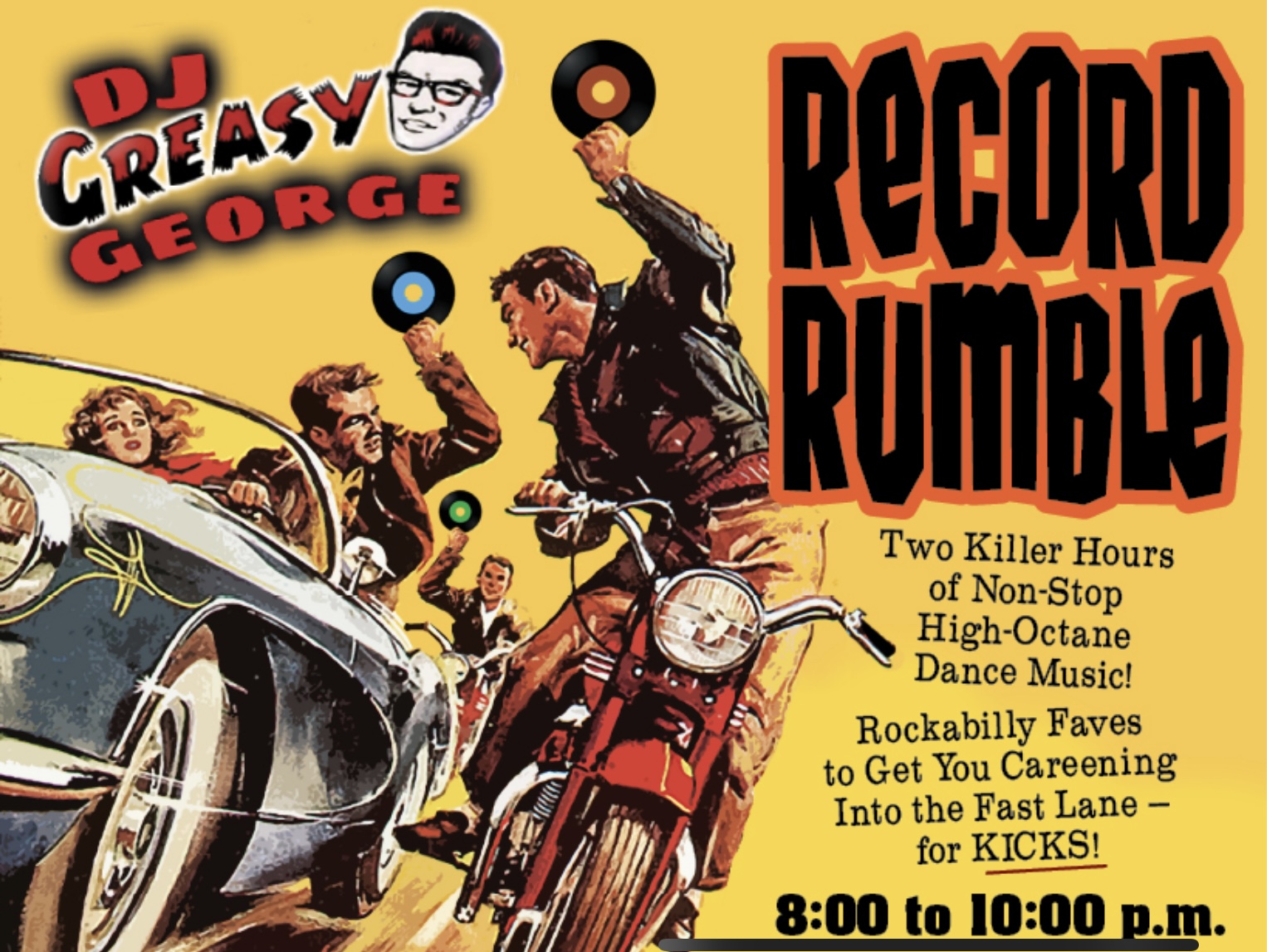 DJ Greasy George Record Rumble