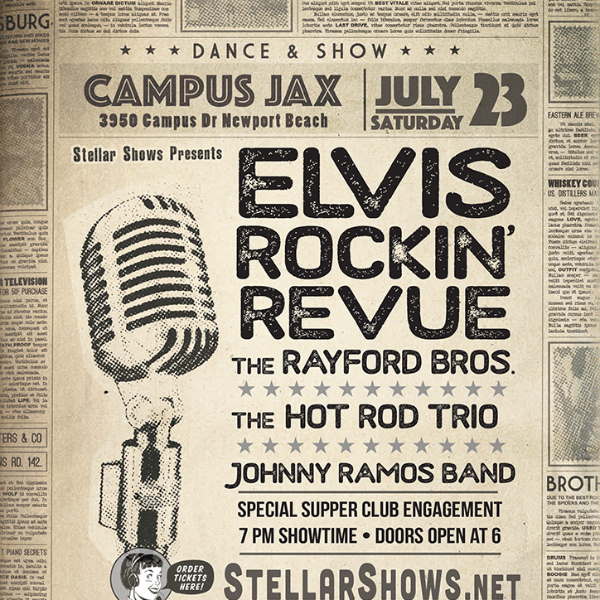Elvis Rockin’ Revue at Campus Jax