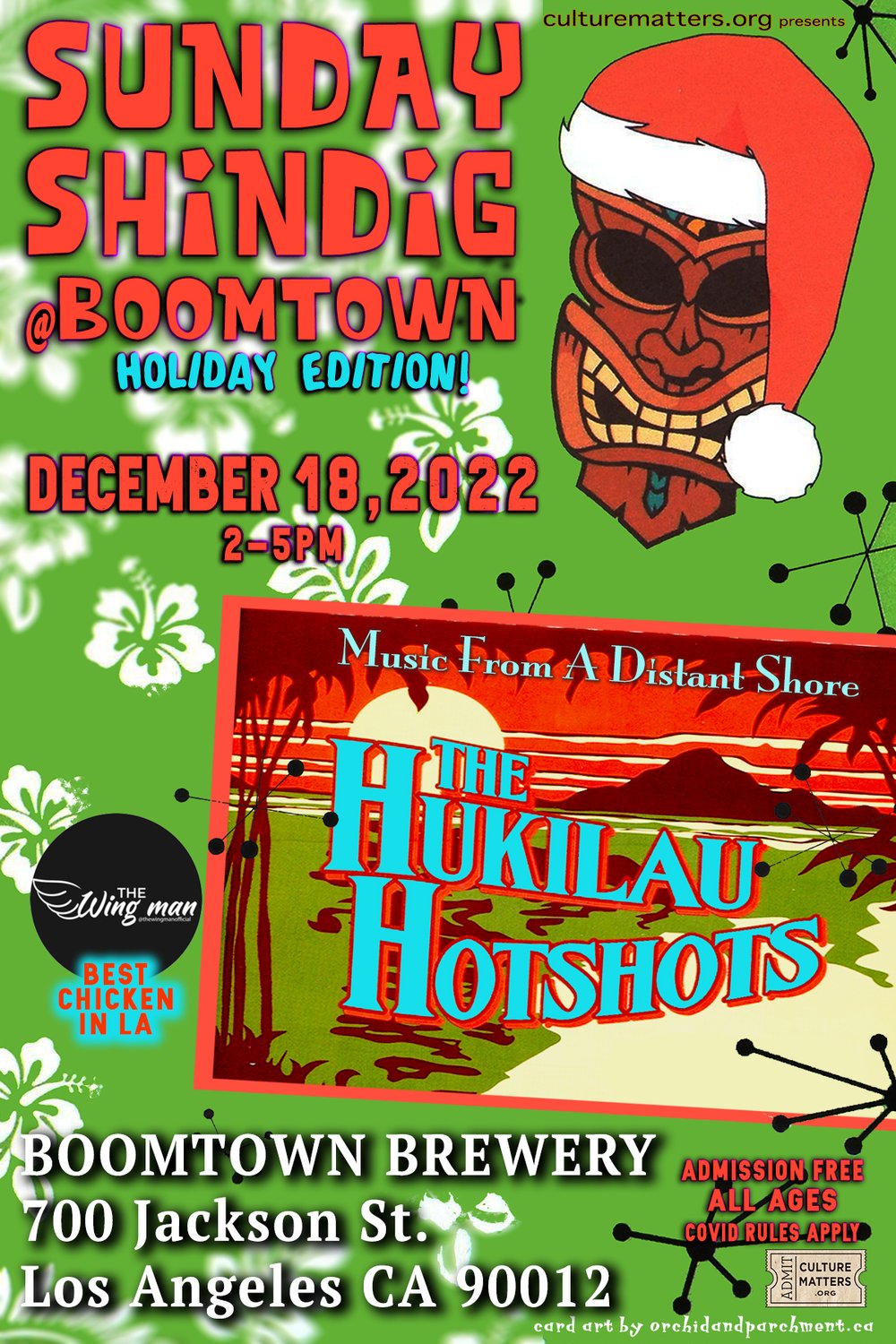 Dave Stuckey’s Hukilau Hotshots at Boomtown!