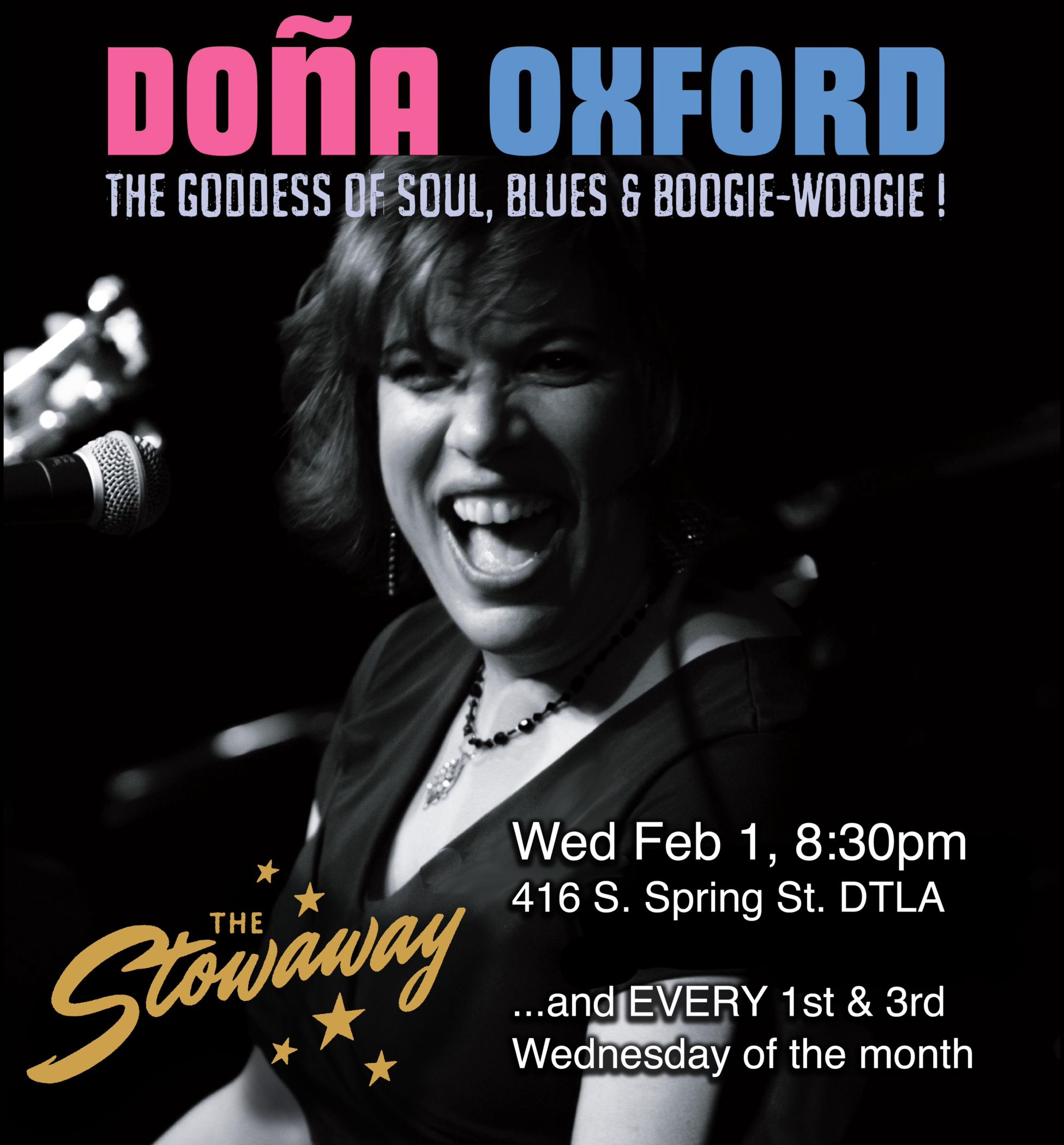 Doña Oxford at The Stowaway DTLA