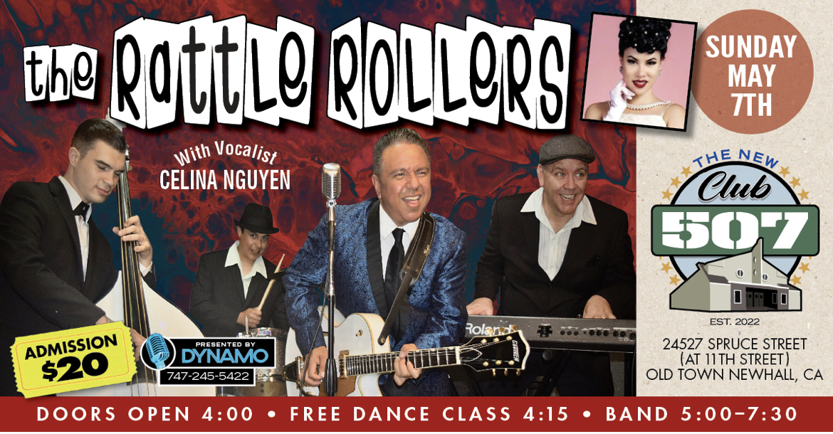 Rattle Rollers debut at the ‘New’ CLUB 507 in Newhall!