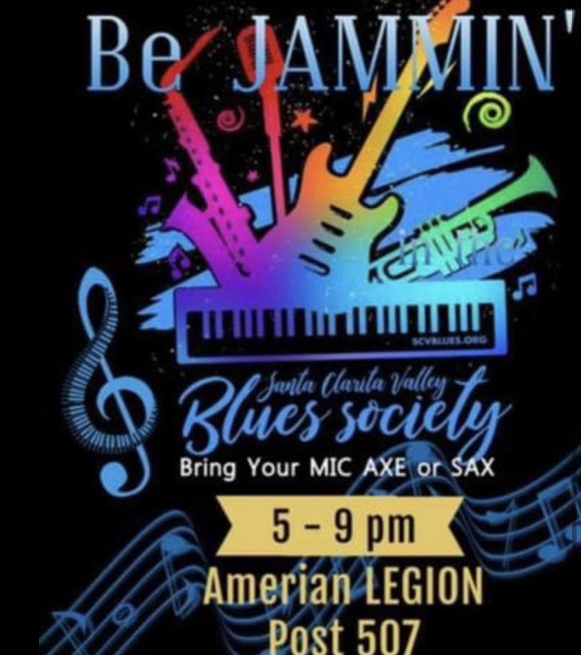 BLUES JAM & Dancing at the ‘New’ CLUB 507 in Newhall