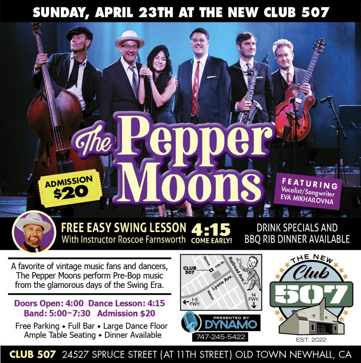 The PEPPER MOONS Debut at the “New” CLUB 507 in NEWHALL