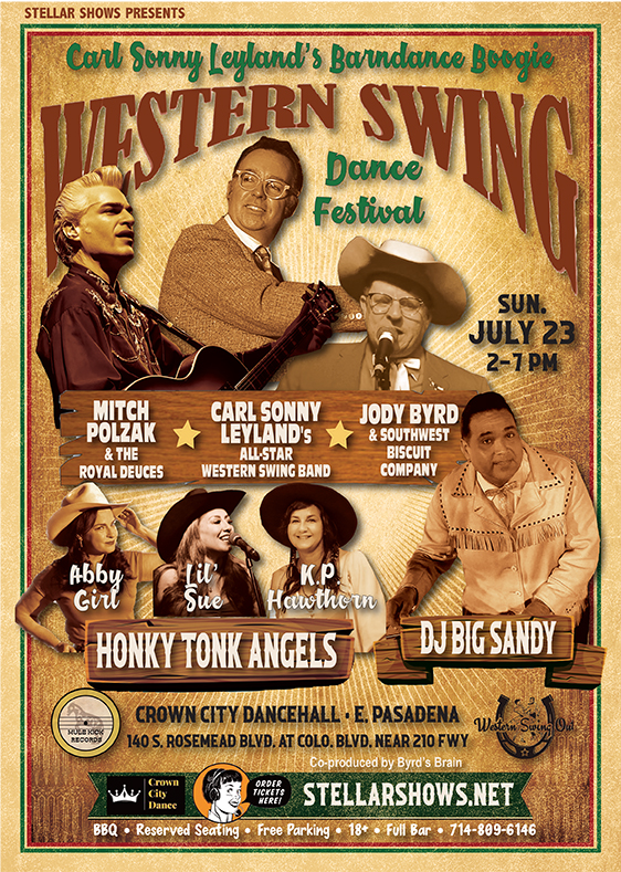 Carl Sonny Leyland’s Barndance Boogie Western Swing Fest