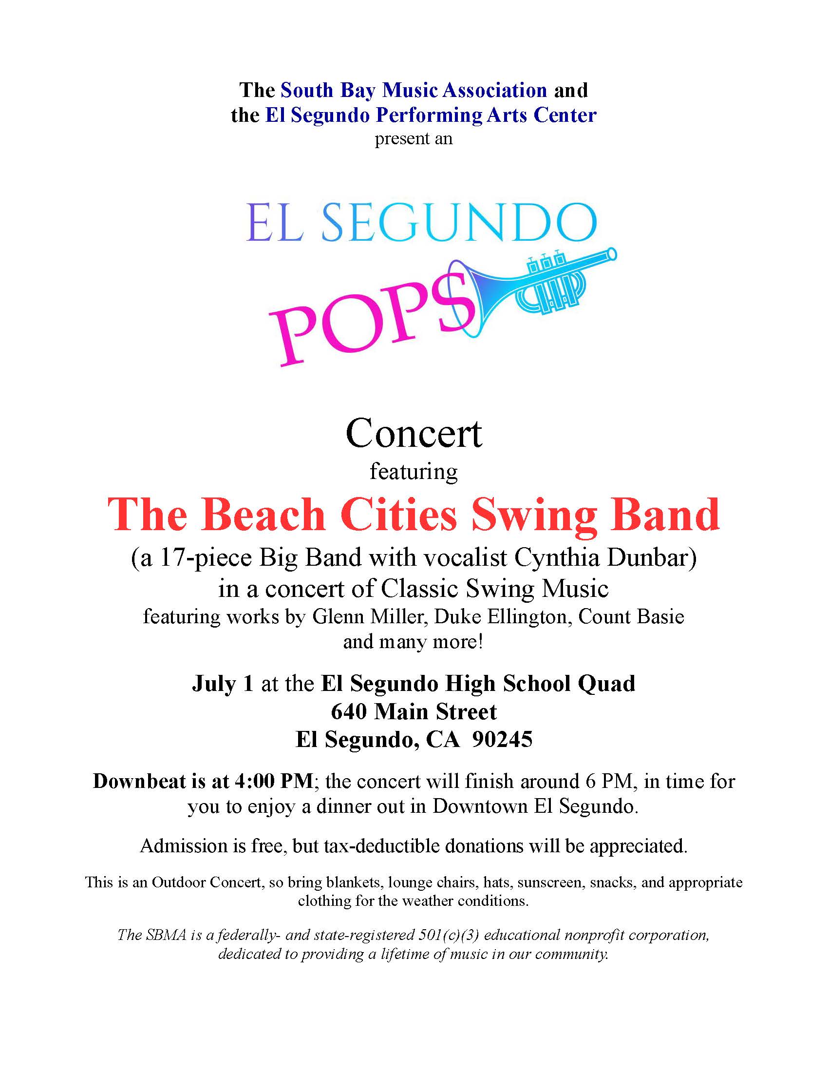 The Beach Cities Swing Band