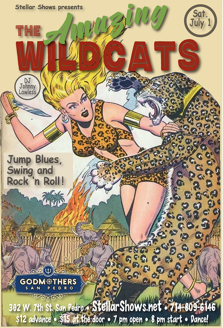 The Amazing Wildcats at Godmothers Saloon
