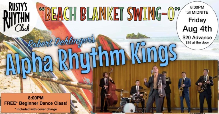 THE ALPHA RHYTHM KINGS at Rusty’s Rhythm Club