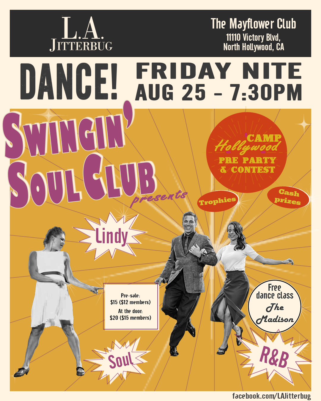Swingin’ Soul – Pre-Camp Hollywood Contest Edition!