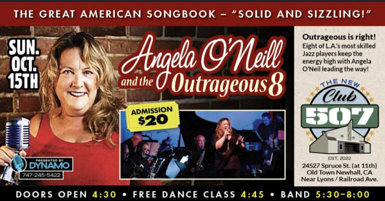 Angela O’Neill and the OUTRAGEOUS8 Debut at CLUB 507