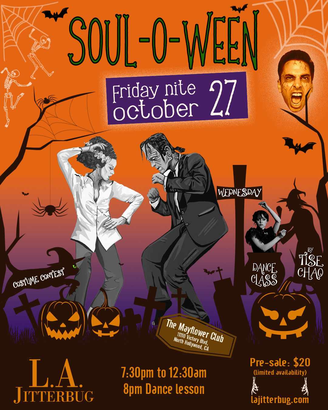 Soul-O-Ween! Halloween Swingin’ Soul Dance Party