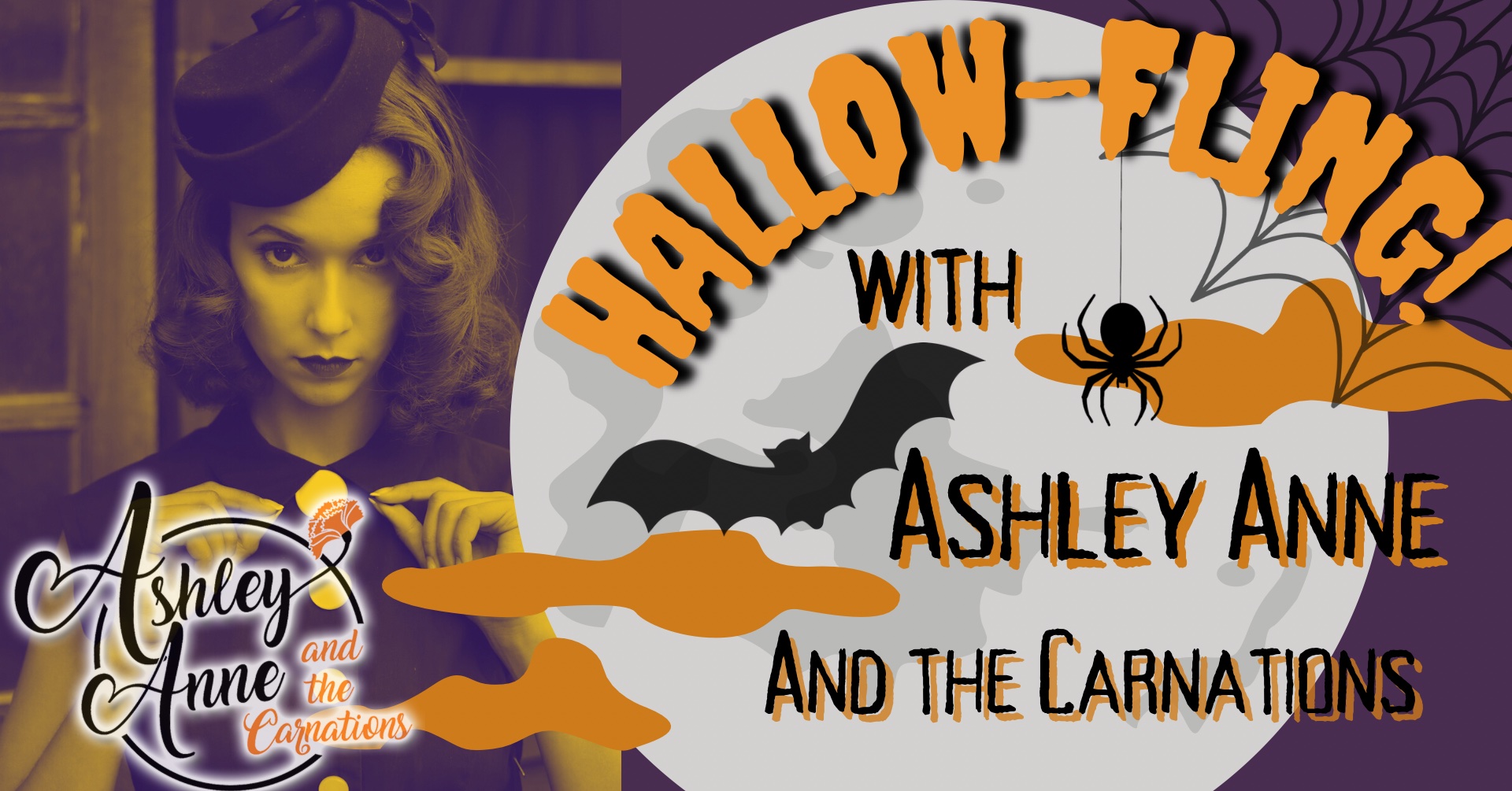 HALLOW-FLING with ASHLEY ANNE AND THE CARNATIONS and DJ VINTAGE PETE!