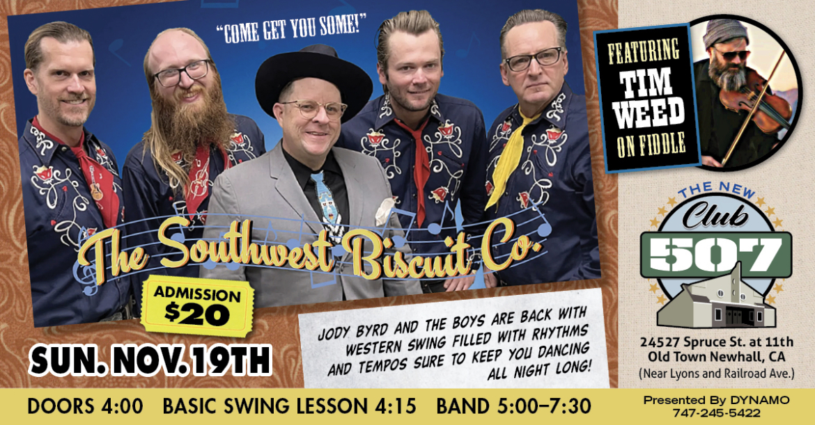 Southwest Biscuit Company Returns to Club 507 Newhall