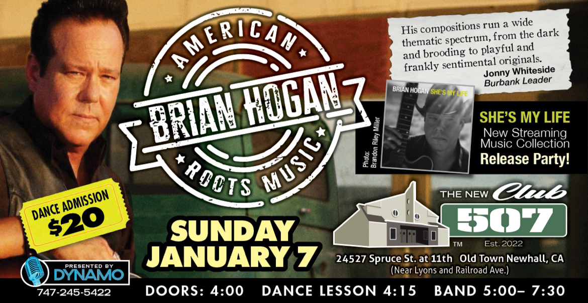 Brian Hogan Returns to CLUB 507 for a Night of Dance