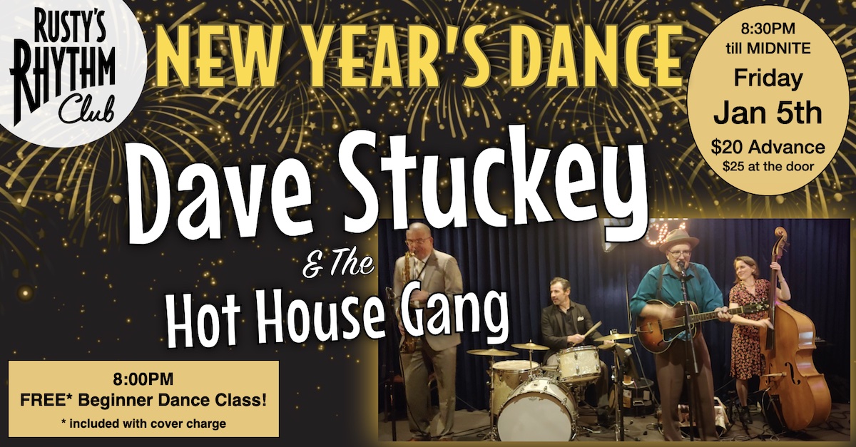 DAVE STUCKEY & The Hot House Gang at Rusty’s Rhythm Club