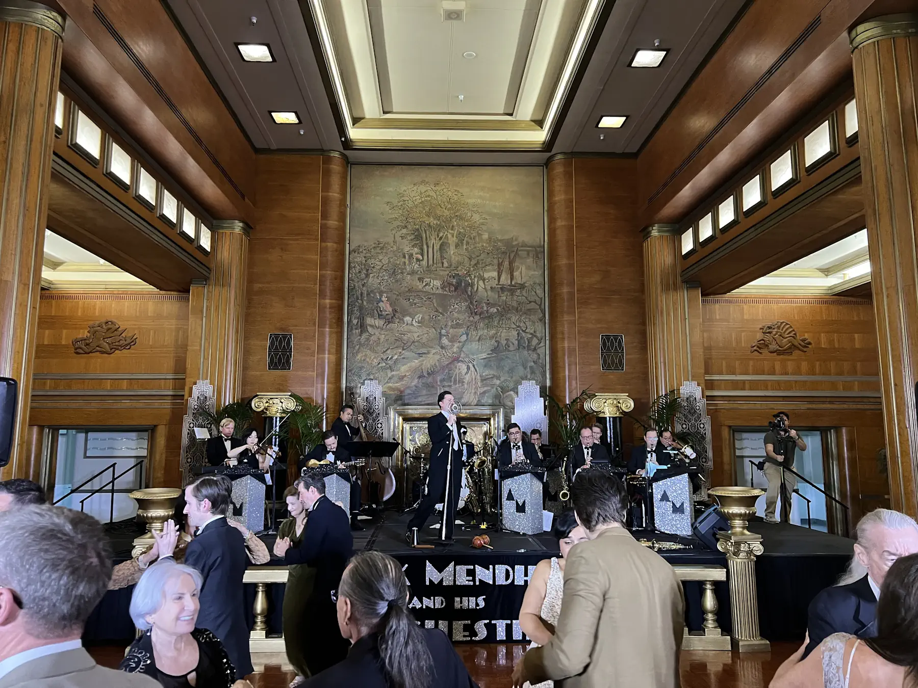Alex Mendham at the Queen Mary