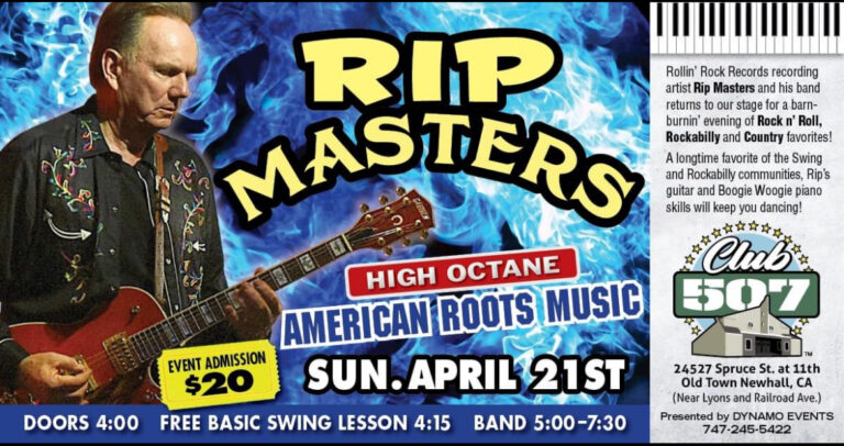 Rip Masters Debuts at CLUB 507 Newhall