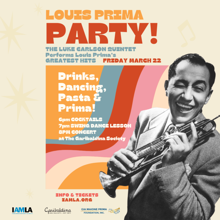 Louis Prima Party!