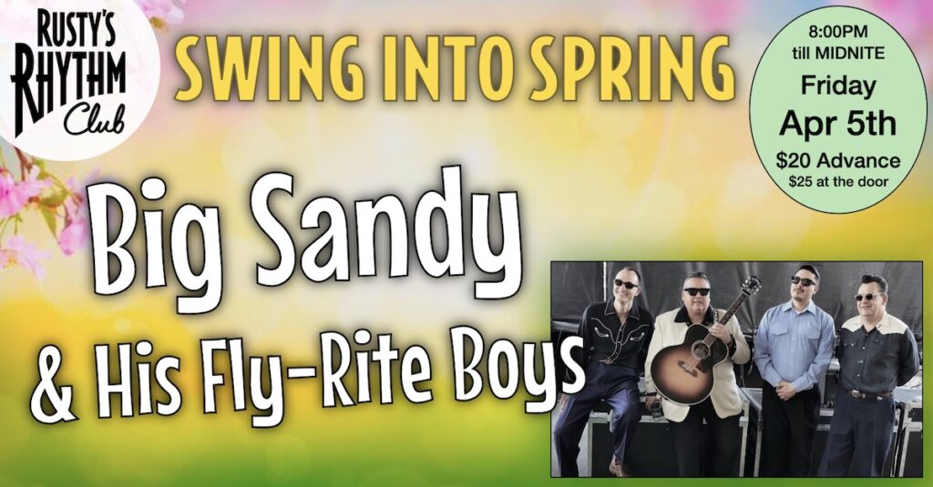 BIG SANDY & HIS FLY-RITE BOYS at Rusty’s Rhythm Club