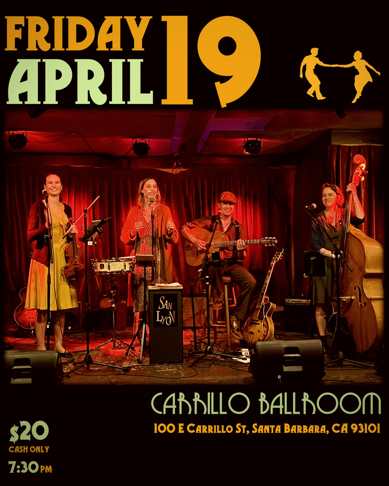 San Lyon at The Carrillo Ballroom – Santa Barbara