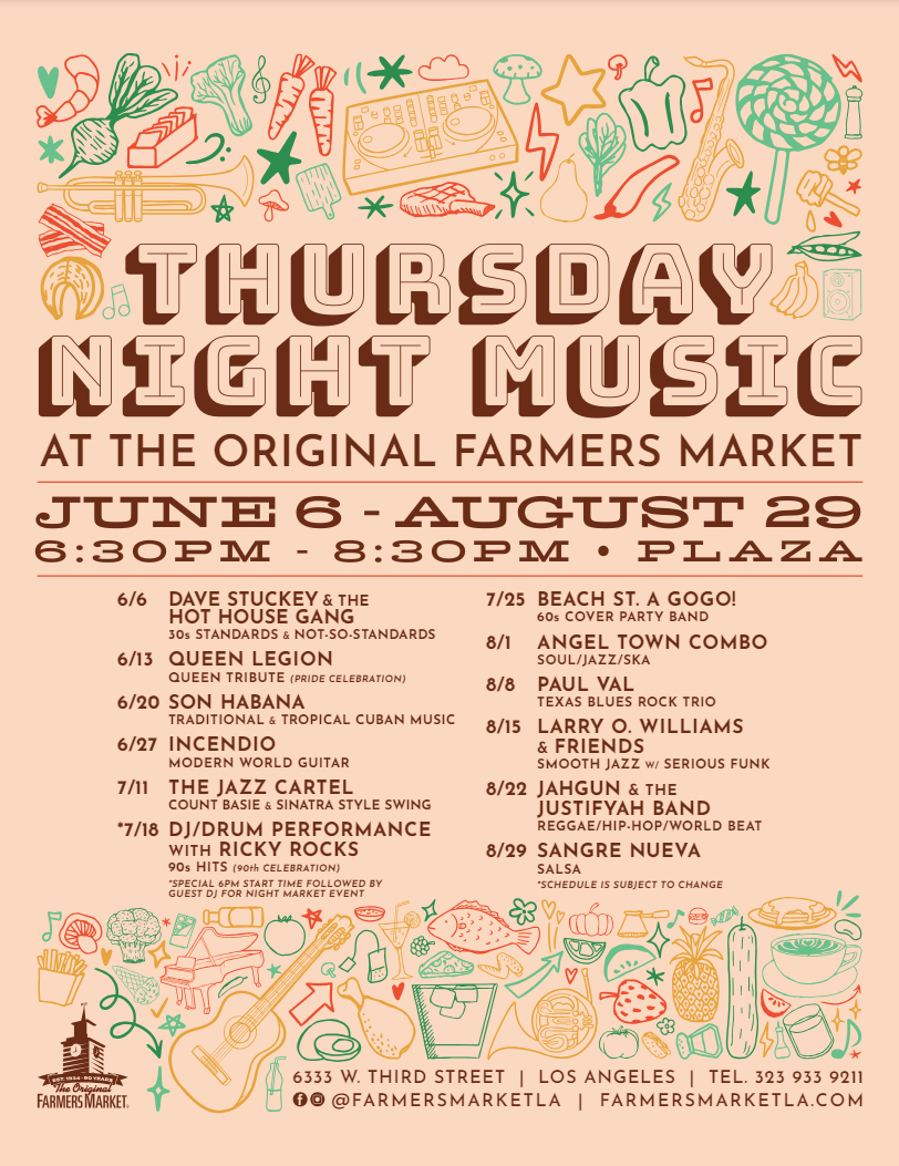 Dave Stuckey & the Hot House Gang at the Original Farmers Market