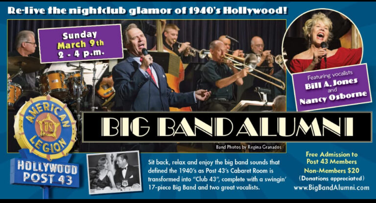 Big Band Alumni in Hollywood!