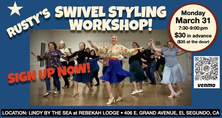 SWIVEL STYLING WORKSHOP with RUSTY