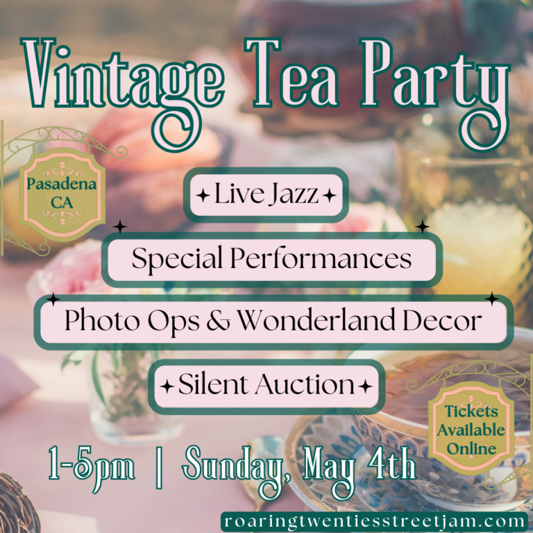 Vintage Tea Party with Chloe Perrier & the French Heart Jazz Band
