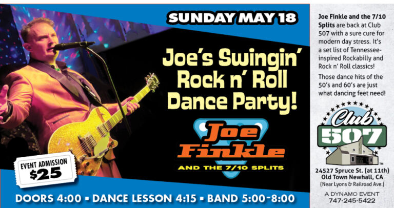 Joe Finkle’s Swingin’ Rock ‘n Roll Dance Party