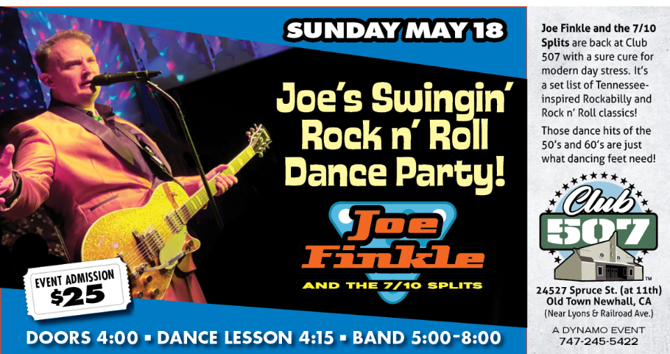 Joe Finkle’s Swingin’ Rock ‘n Roll Dance Party