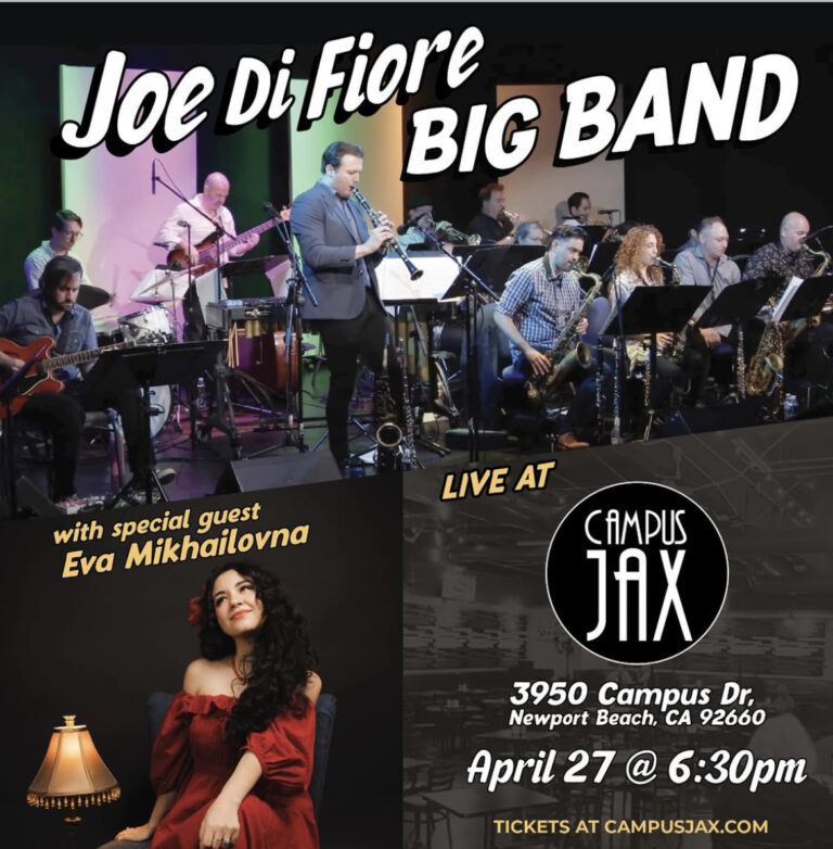 Joe Di Fiore BIG BAND feat. Eva Mikhailovna!