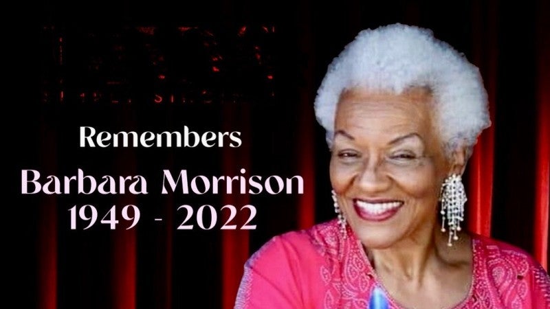 Tribute to Barbara Morrison – Free event!