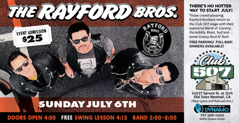 Rayford Bros return to Club 507 Newhall