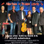 AILEEN QUINN & HER LEAPIN’ LIZARDS SWING BAND, SATURDAY NIGHT, JUNE 21st, at PBDA!