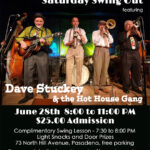 DAVE STUCKEY & THE HOT HOUSE GANG- June 28th- at PBDA!