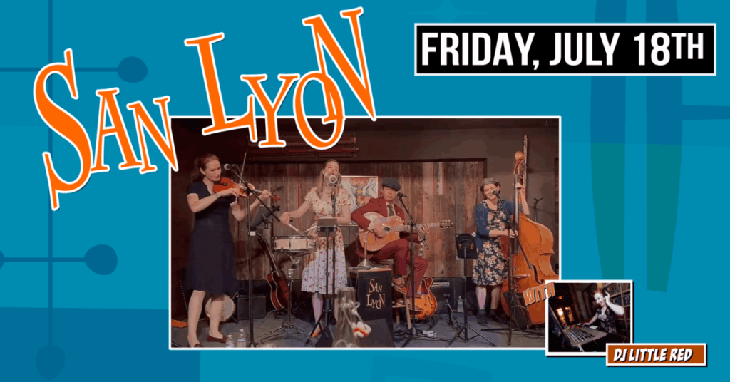 SAN LYON debut at The Moose