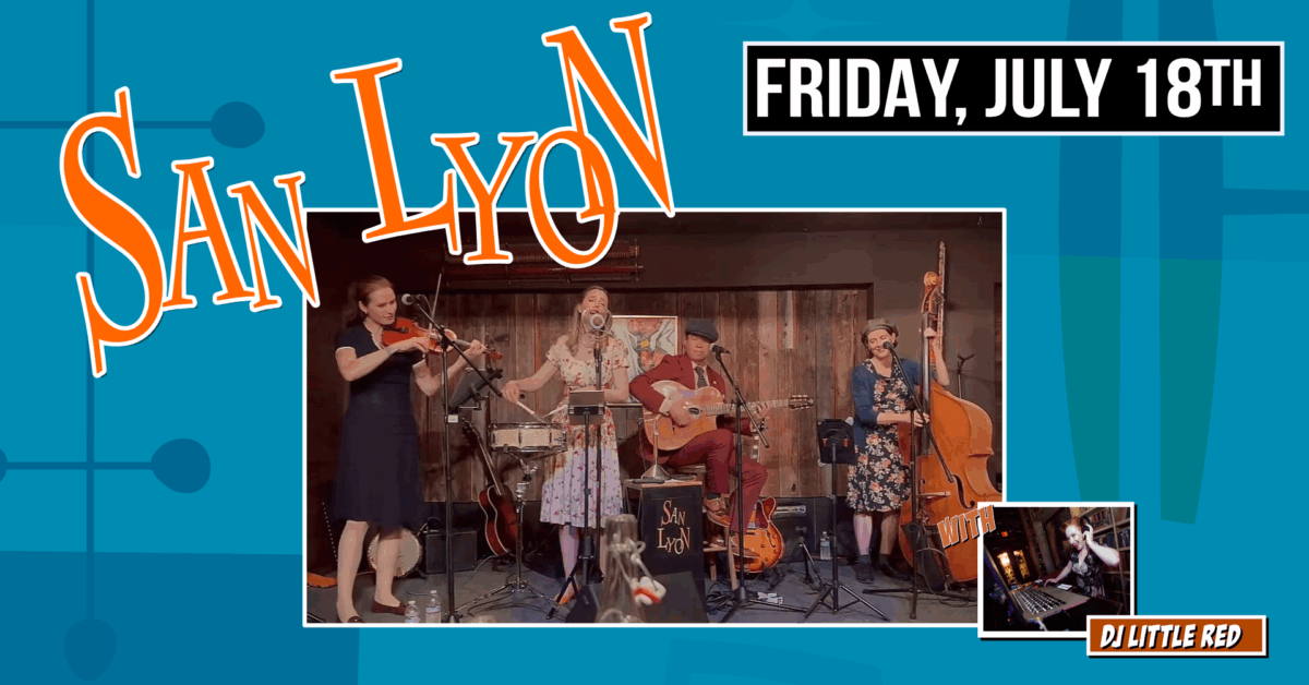 SAN LYON debut at The Moose