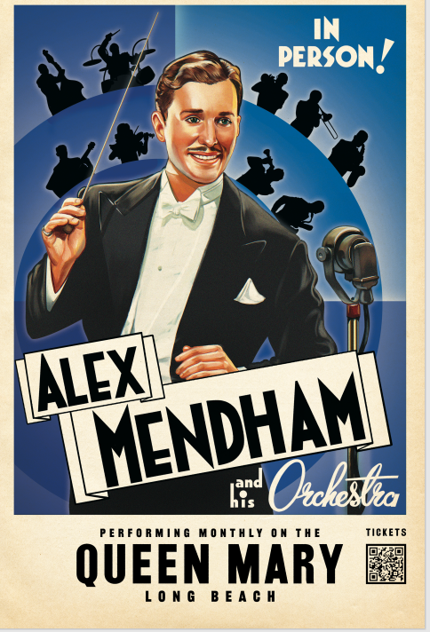 Alex Mendham and His Orchestra at the Verandah Grill Queen Mary