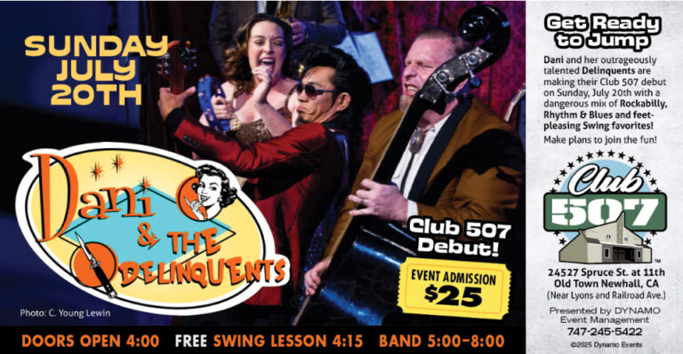 Dani & the Delinquents debut at Club 507 Newhall