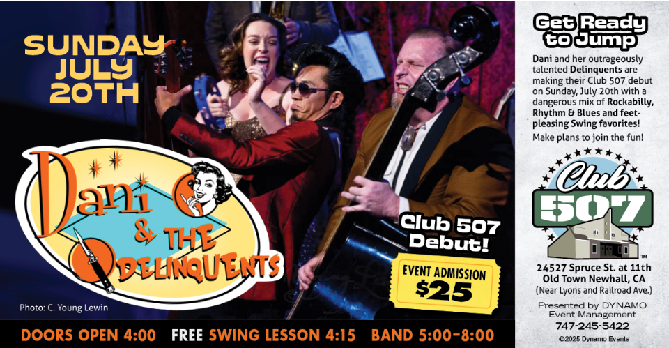Dani & the Delinquents debut at Club 507 Newhall