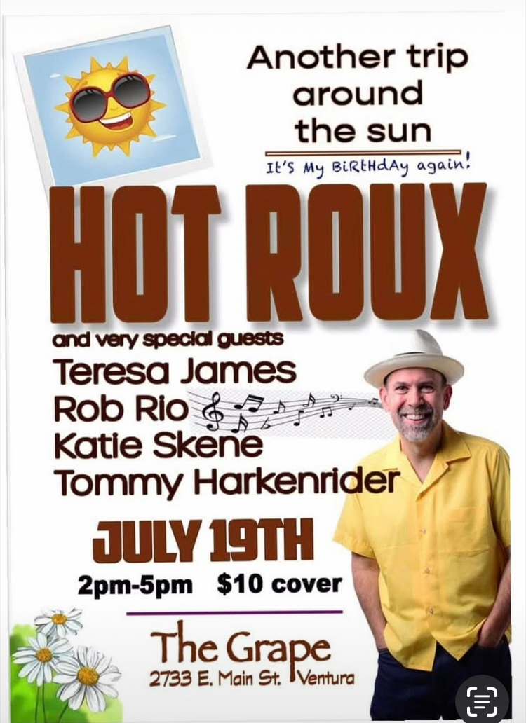 Hot Roux at The Grape 🍇 in Ventura