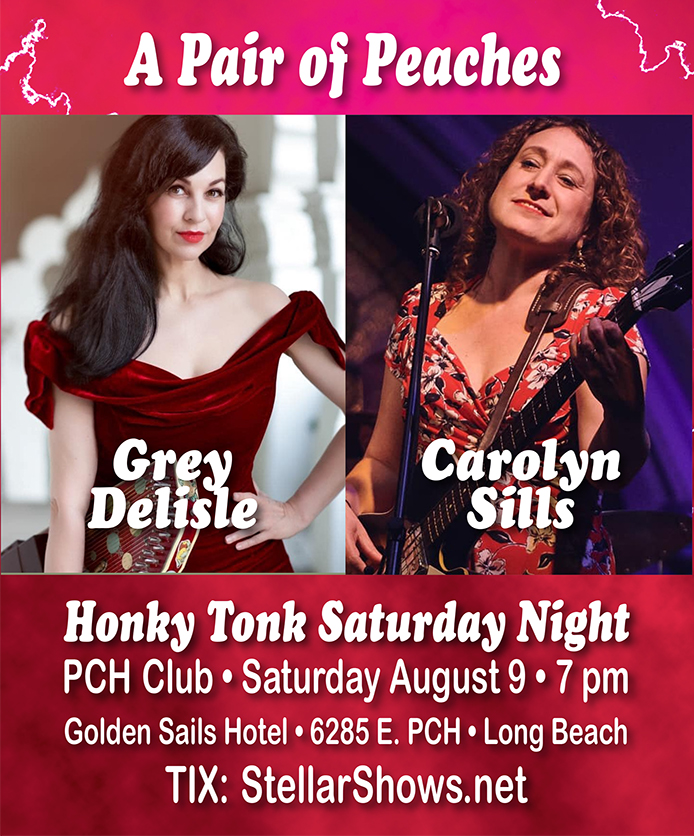 A Pair of Peaches: Grey Delisle & Carolyn Sills @ PCH Club