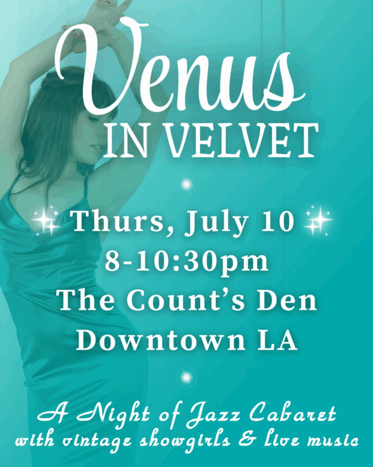 Venus in Velvet with Ginger Collins & Her Musical Deities