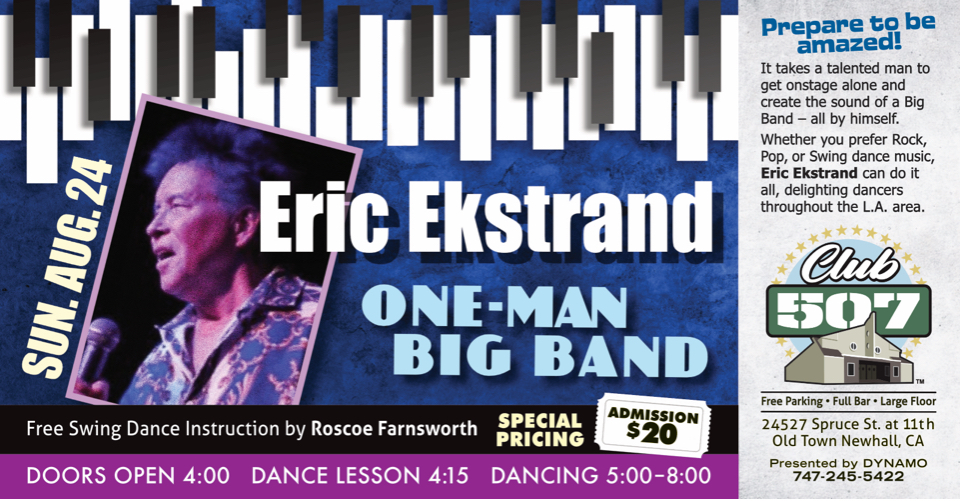 Eric Ekstrand’s One-Man Big Band!
