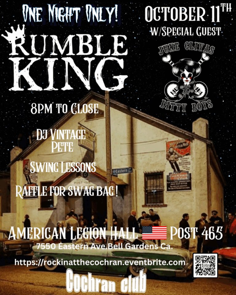 Rumble King & June Clivas and the Ditty Boys