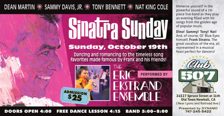 Eric Ekstrand Ensemble Honors Sinatra