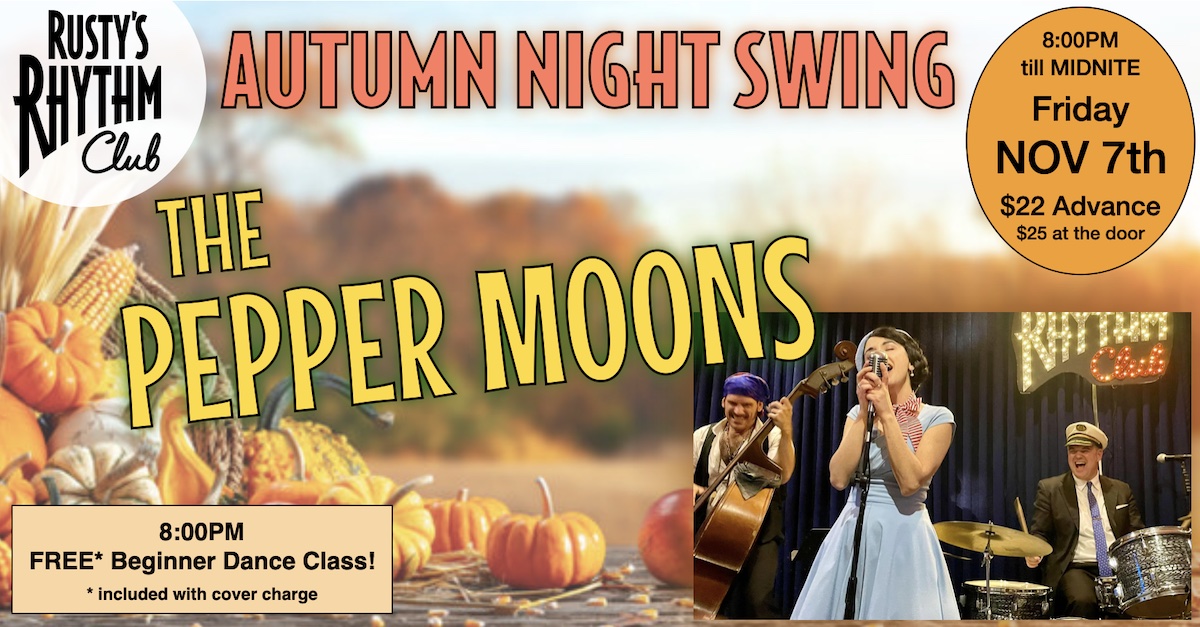 The PEPPER MOONS at Rusty’s Rhythm Club